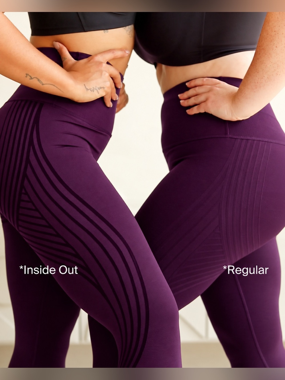 NWT Knix HiTouch™️ Essential Technical Legging in Berry
